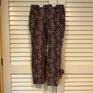 Inc leopard print Jean